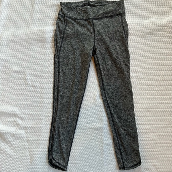 Free People Infinity Leggings Heathered Black/Gray-13" Waist; 22" Inseam - Picture 2 of 4